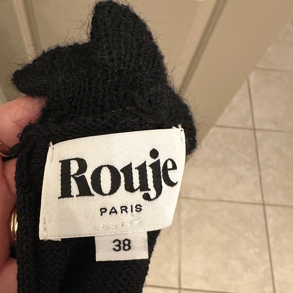 Rouje Black Knit Sweater - Picture 4 of 4